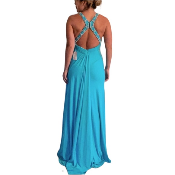 Jovani Gown Light Blue - Picture 4 of 4
